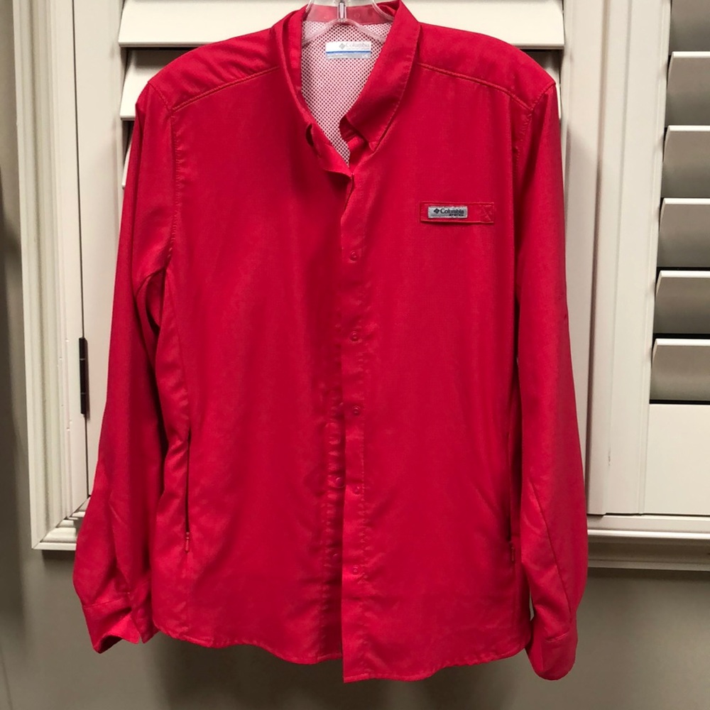 Hot pink Womens pfg large